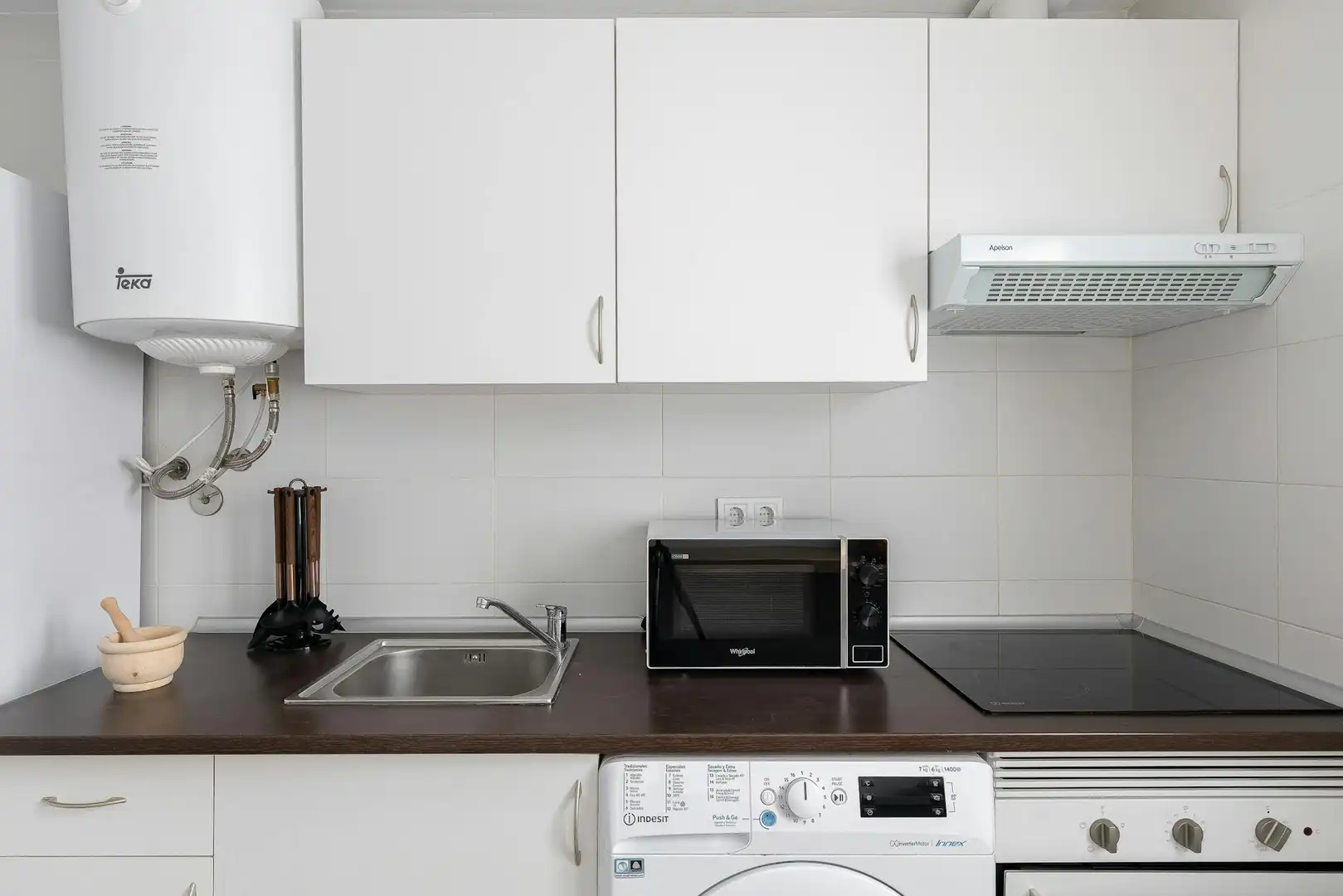 Kitchen of Flat for rent in Getafe  with Air Conditioner, Heating and Furnished