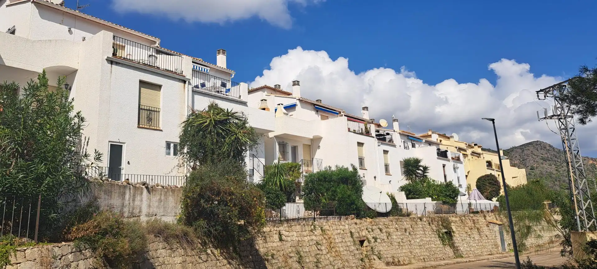 Exterior view of Houses for sale in L'Atzúbia  with Air Conditioner, Heating and Terrace