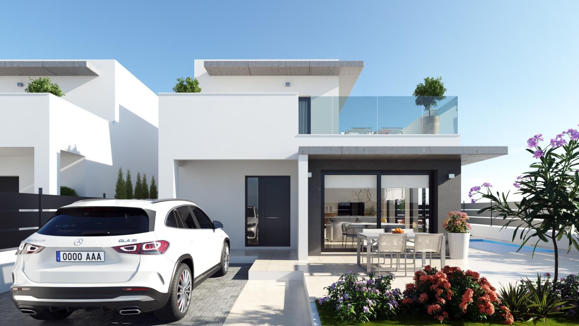 Vista exterior de Casa o xalet en venda en Daya Nueva amb Aire condicionat, Calefacció i Jardí privat