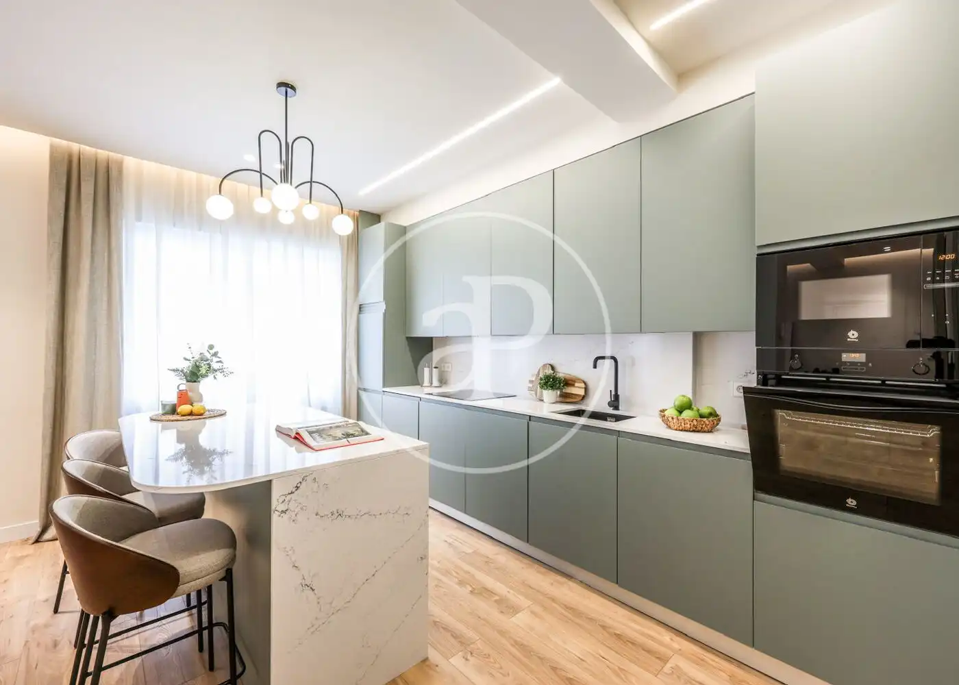 Küche von Wohnung zum Verkauf in Madrid mit Klimaanlage, Heizung und Möbliert