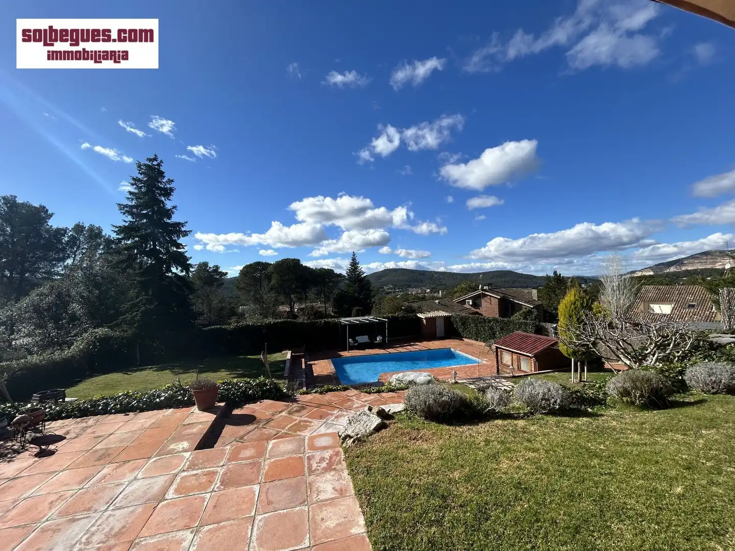 Detached house with pool for sale in Begues, imagen 2