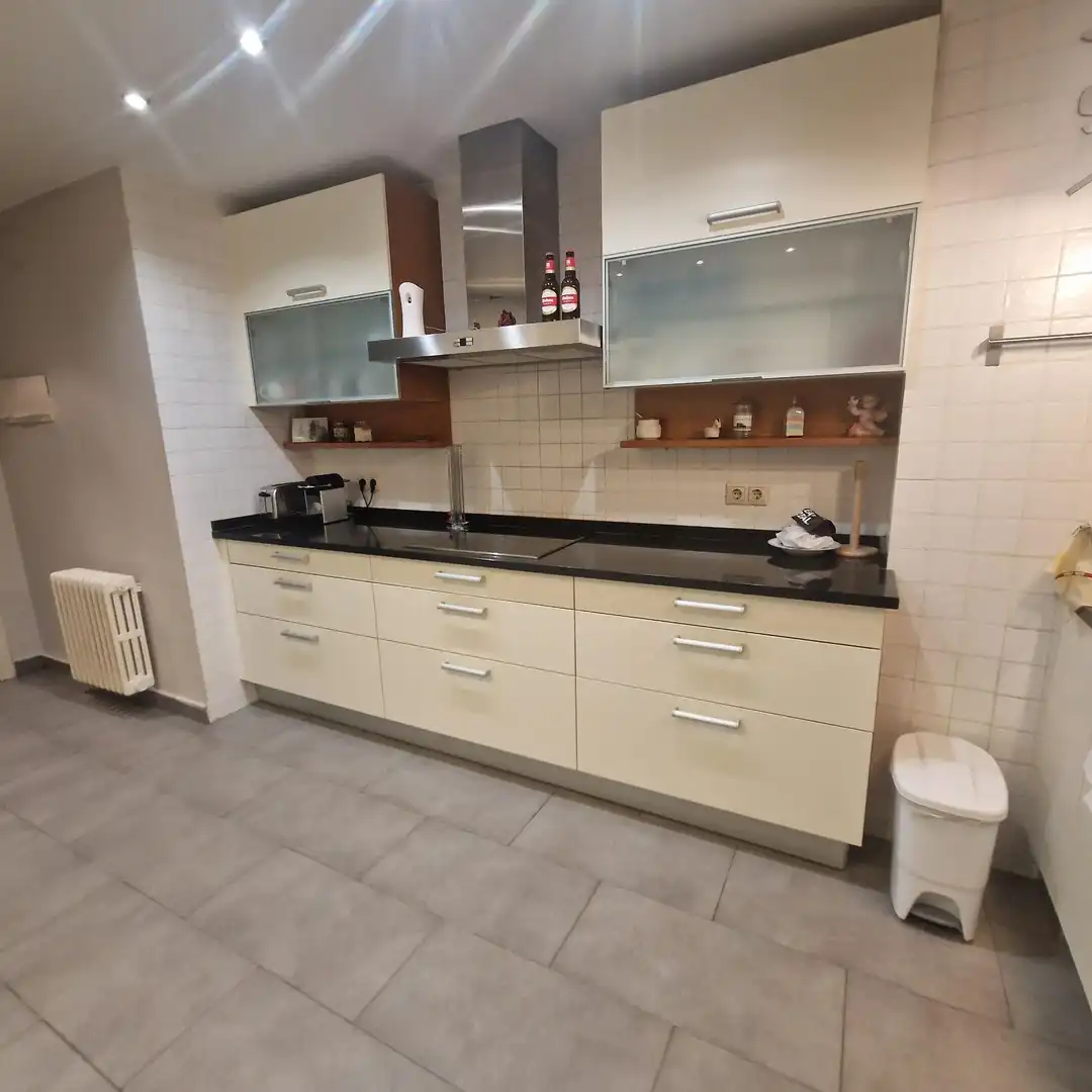 Kitchen of Flat for sale in Madrid  with Air Conditioner, Heating and Private garden