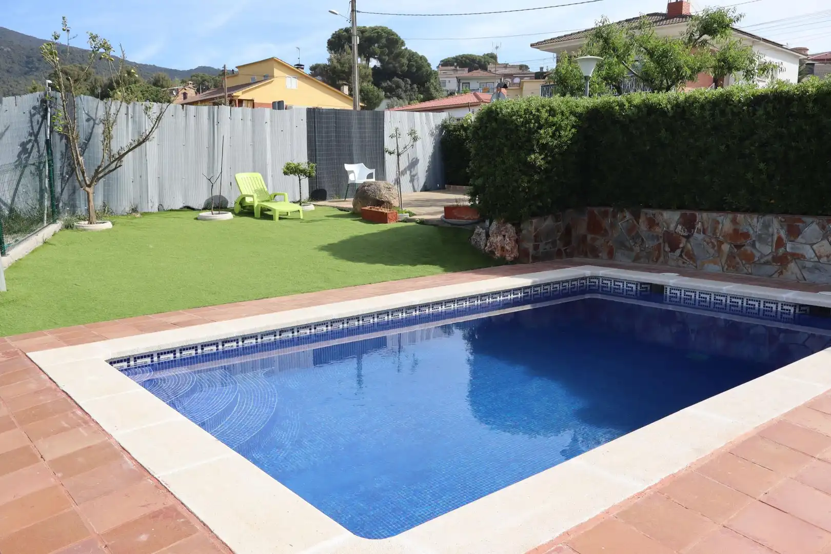 Piscina de Casa o xalet en venda en Cànoves I Samalús amb Calefacció