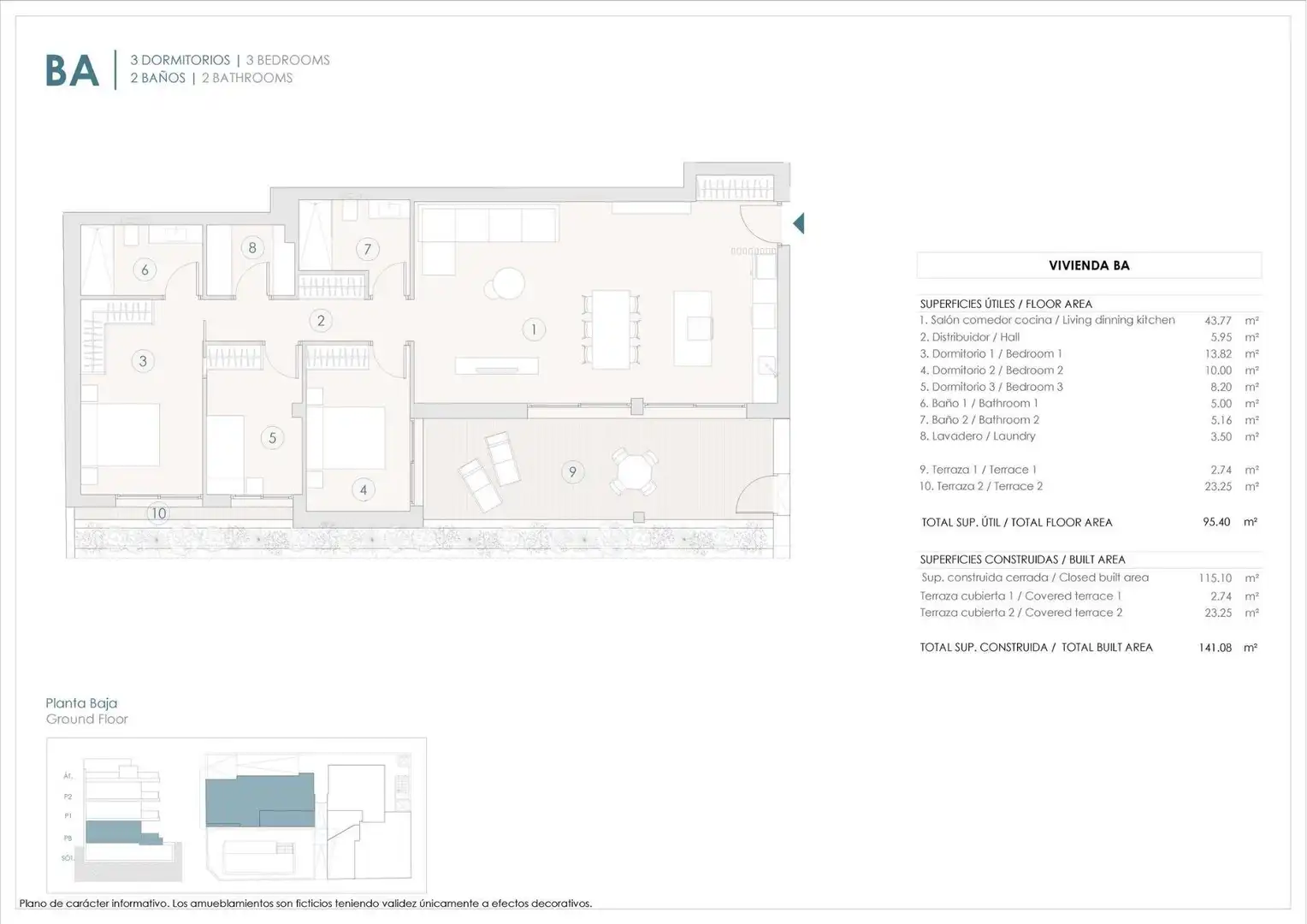 Apartamento con piscina en venta en Benijófar, imagen 7
