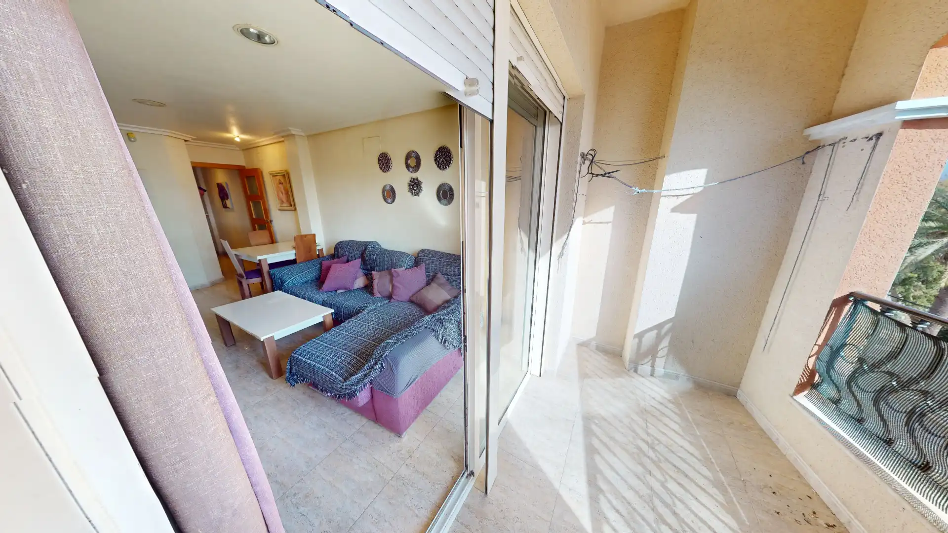 Balcony of Flat for sale in San Isidro  with Furnished