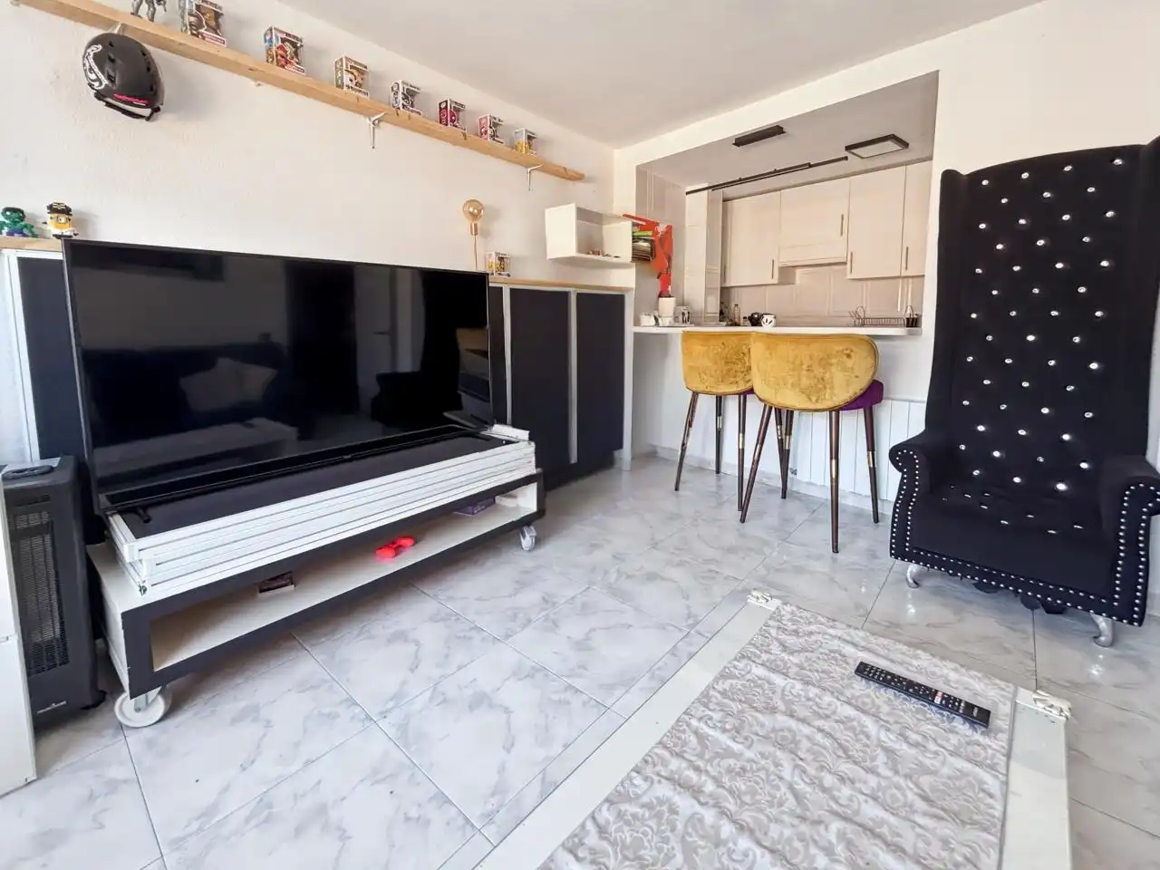 Sala de estar de Dúplex en venta en Colmenarejo con Terraza