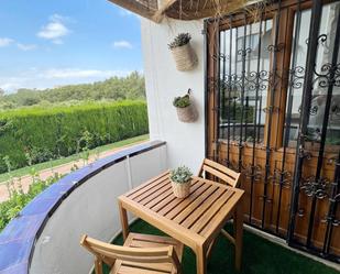 Terrassa de Apartament de lloguer en Dénia amb Aire condicionat i Terrassa