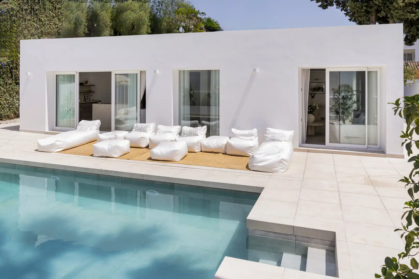 Terraza de Casa o chalet en venta en Marbella con Aire acondicionado, Jardín privado y Terraza
