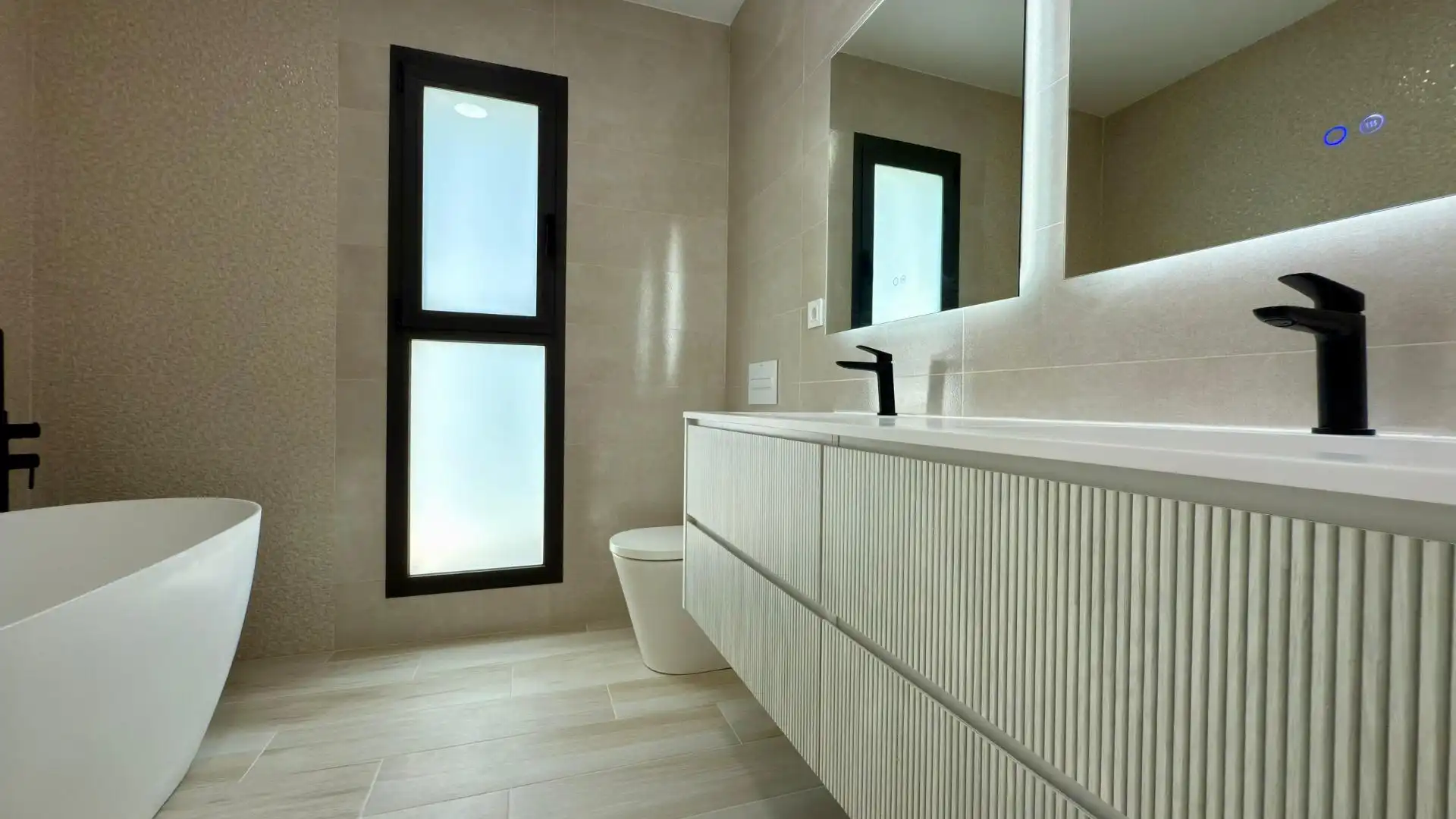 Baño de Casa o chalet en venta en Mutxamel con Aire acondicionado, Jardín privado y Trastero