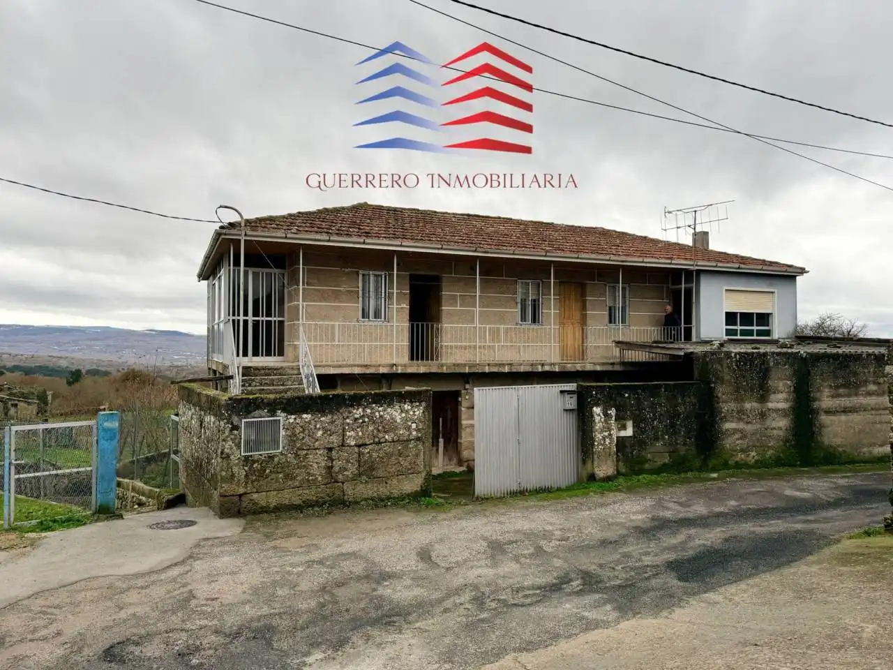 Vista exterior de Casa o chalet en venta en A Bola  con Jardín privado, Trastero y Balcón