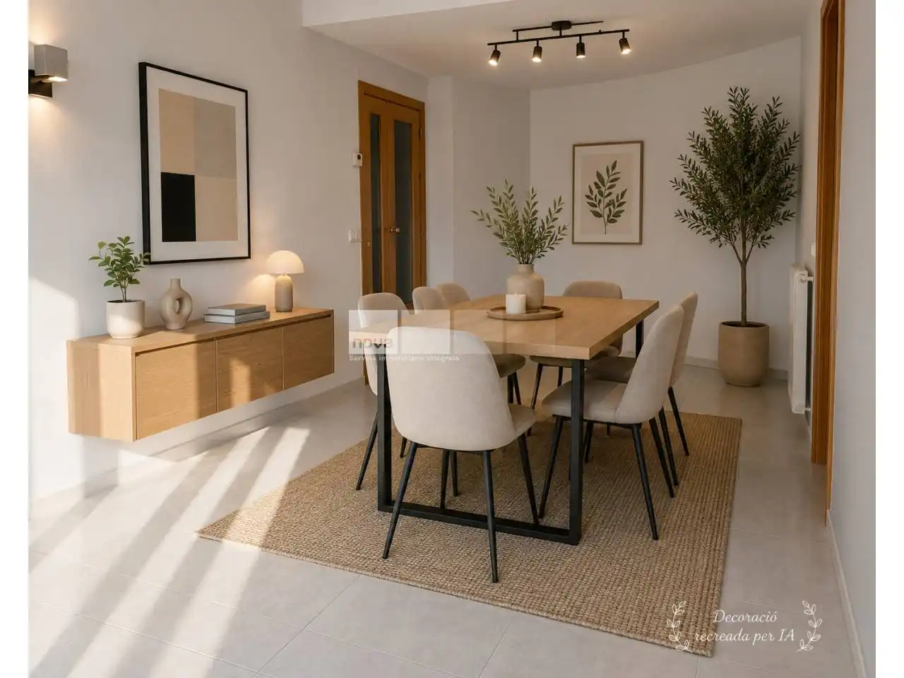 Esszimmer von Wohnung zum Verkauf in Tona mit Heizung und Balkon