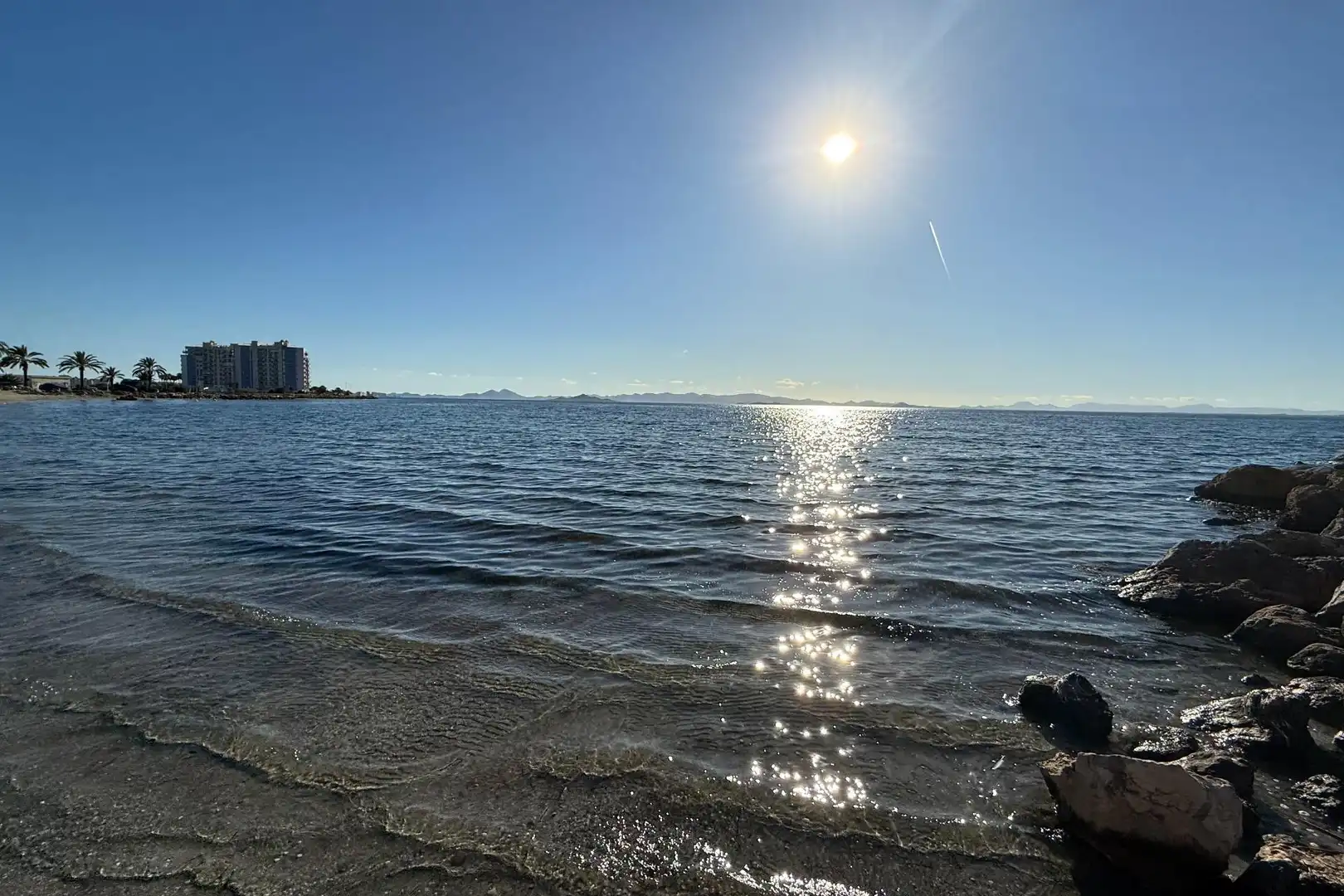 Außenansicht von Wohnung zum Verkauf in La Manga del Mar Menor mit Terrasse, Möbliert und Gemeinschaftspool