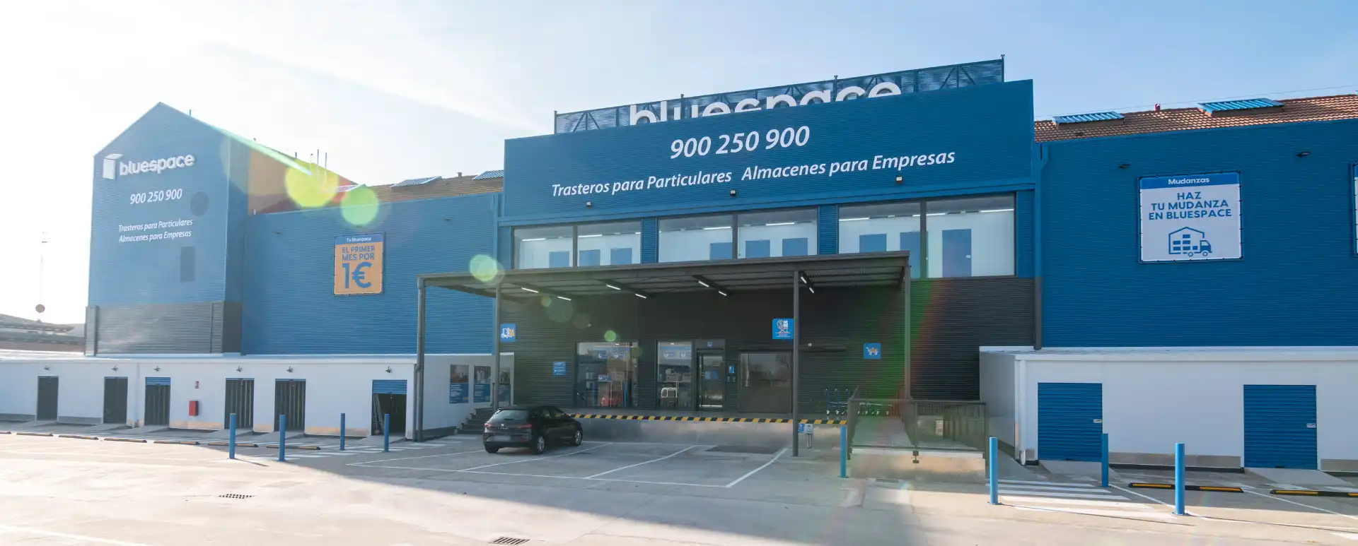 Vista exterior de Trastero de alquiler en Alcalá de Henares con Alarma