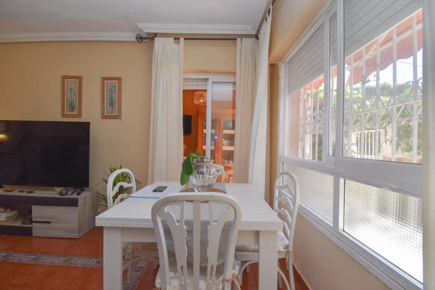 Comedor de Casa o chalet en venta en Santa Pola con Aire acondicionado, Jardín privado y Piscina