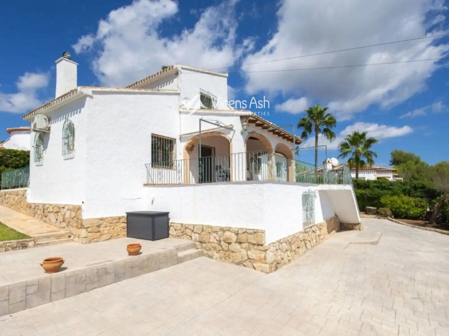 Exterior view of Houses for sale in Jávea / Xàbia  with Air Conditioner, Terrace and Storage room