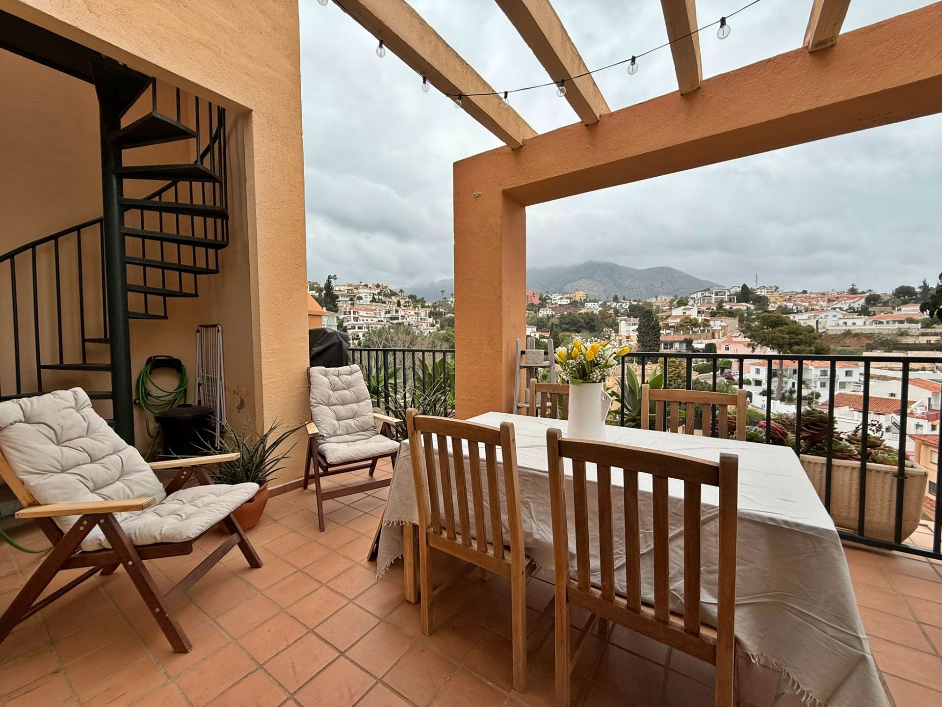 Terrace of Attic for sale in Fuengirola  with Air Conditioner, Terrace and Oven