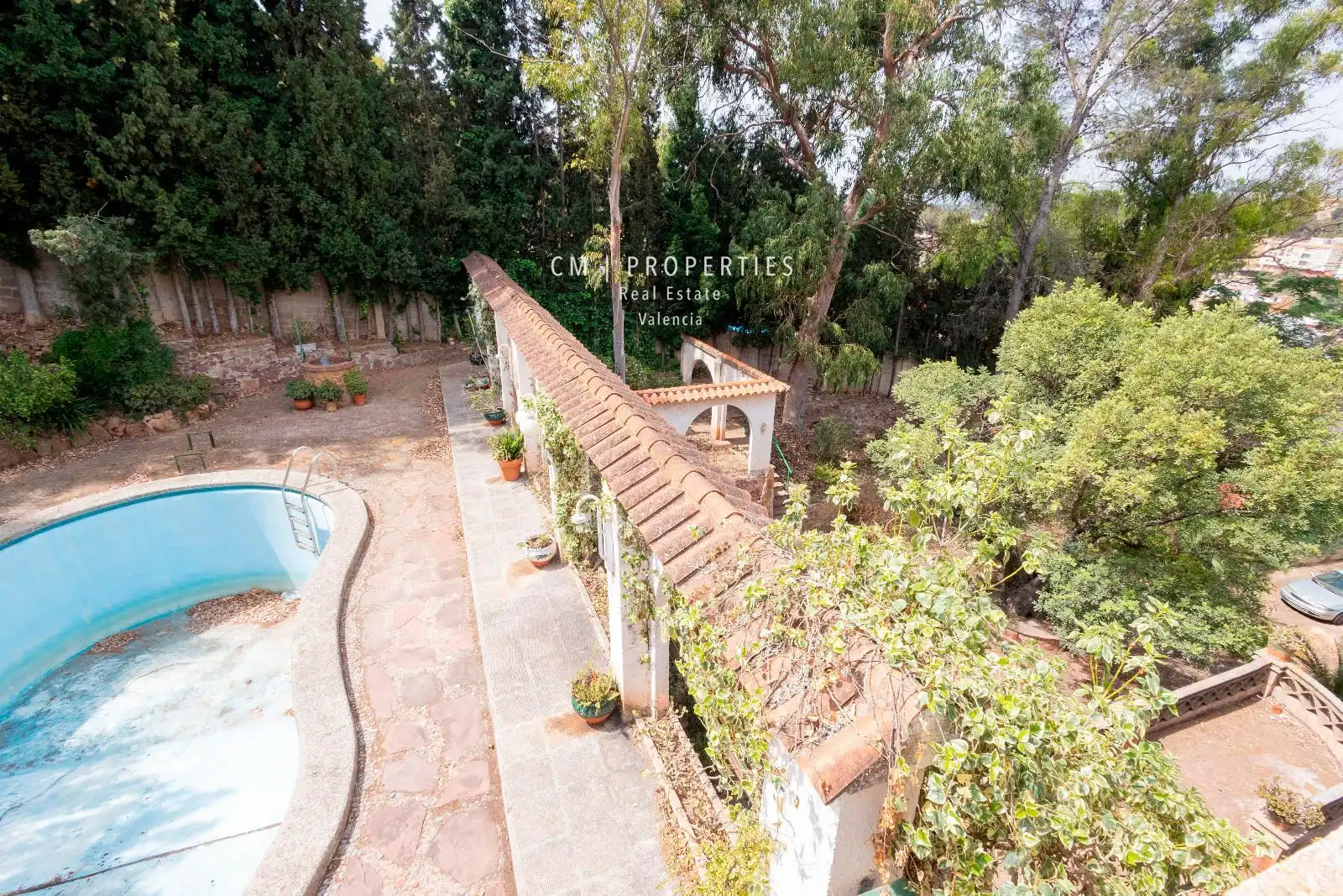 Vista exterior de Casa o chalet en venta en Náquera con Aire acondicionado, Terraza y Piscina