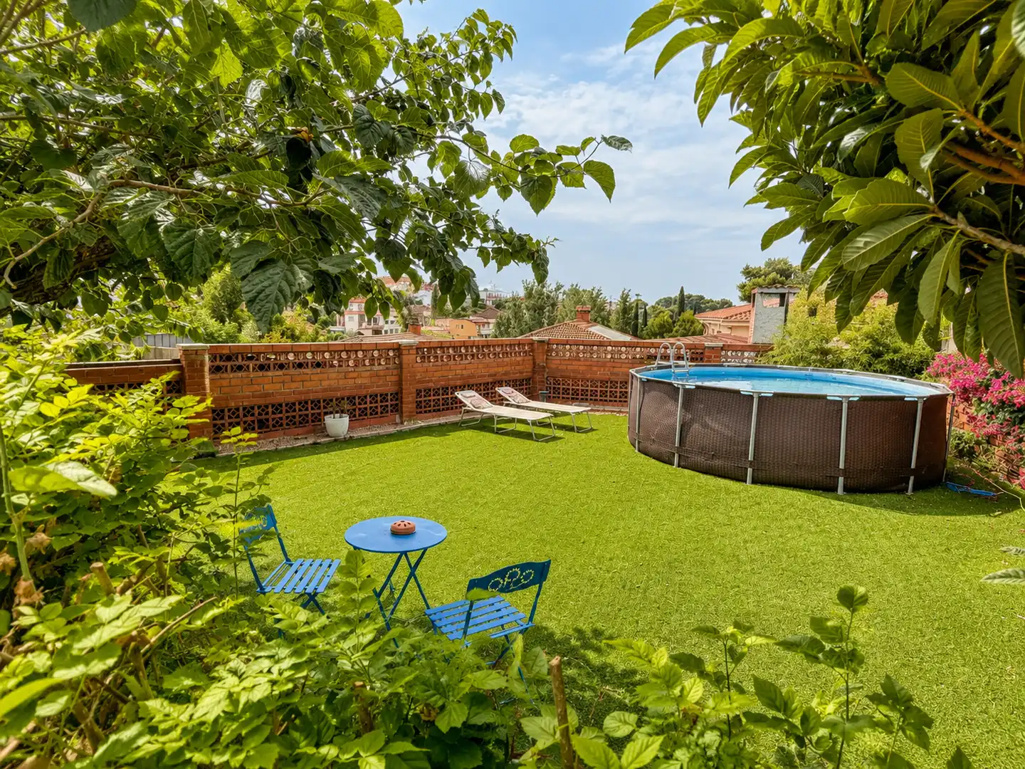 Jardí de Casa o xalet en venda en Calafell amb Aire condicionat, Calefacció i Jardí privat