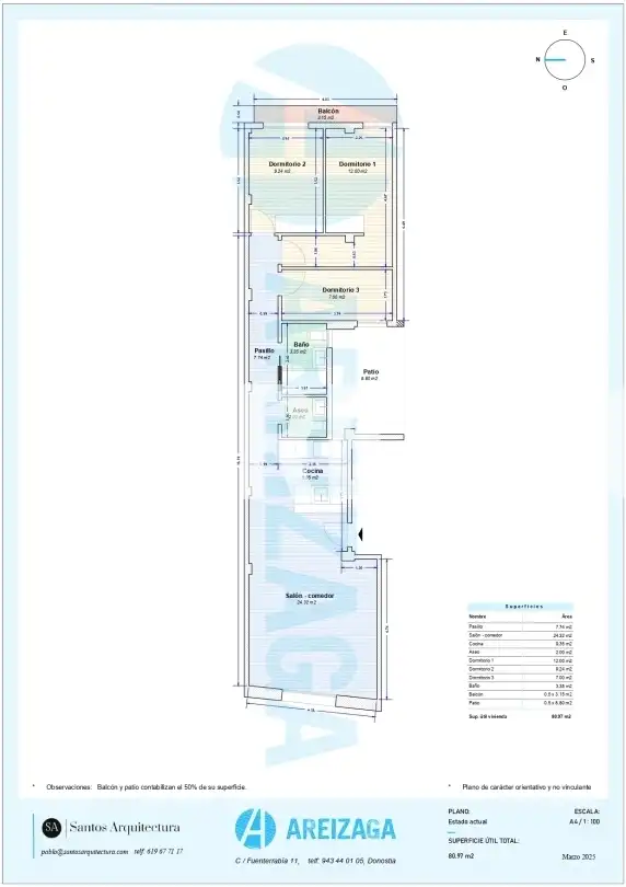 Wohnung zum Verkauf in Donostia - San Sebastián  mit Heizung und Balkon