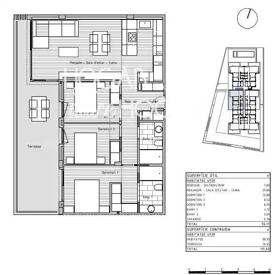 Penthouse with pool for sale in COSTA DAURADA, imagen 25