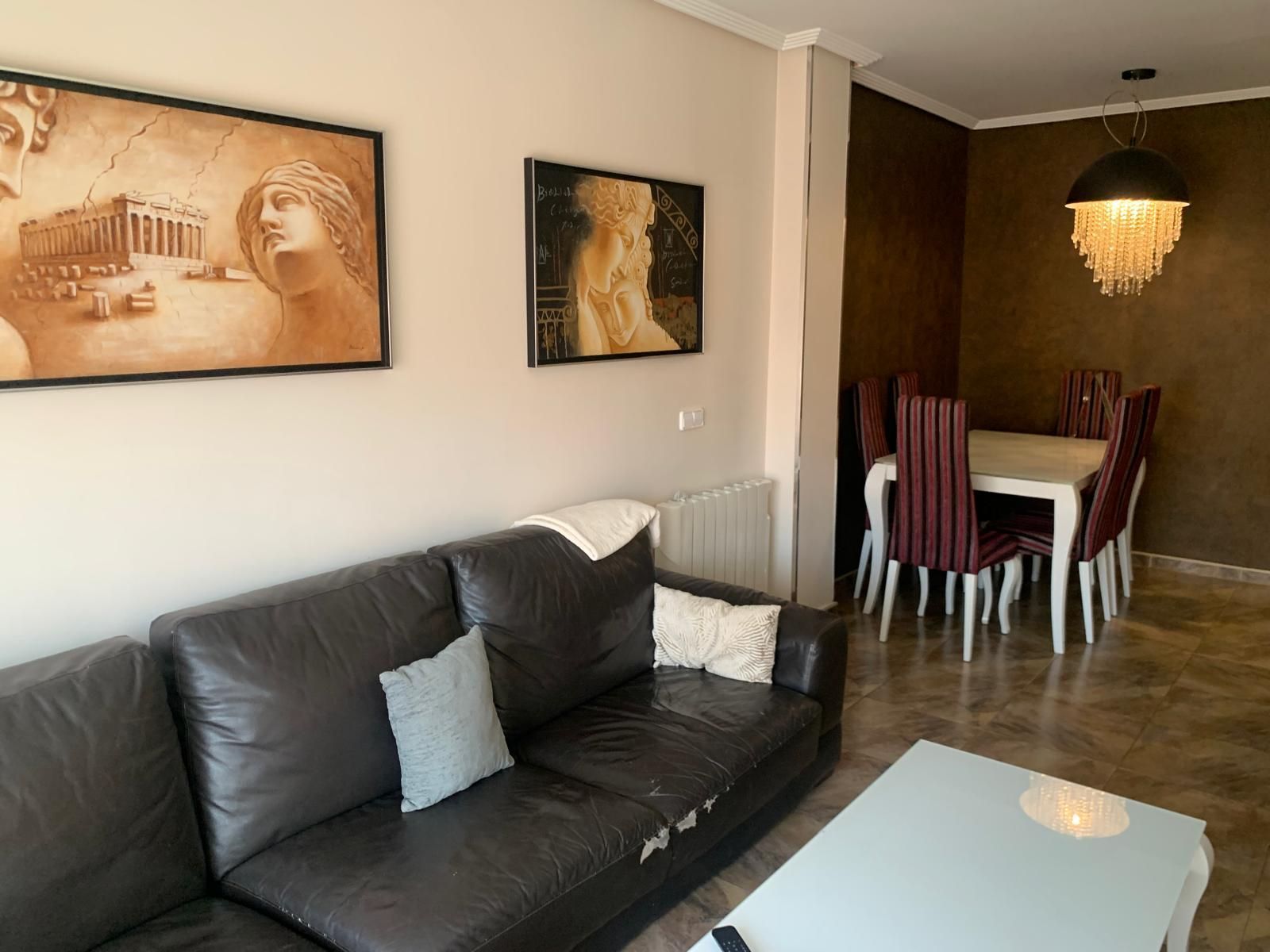 Sala d'estar de Àtic en venda en  Murcia Capital amb Traster
