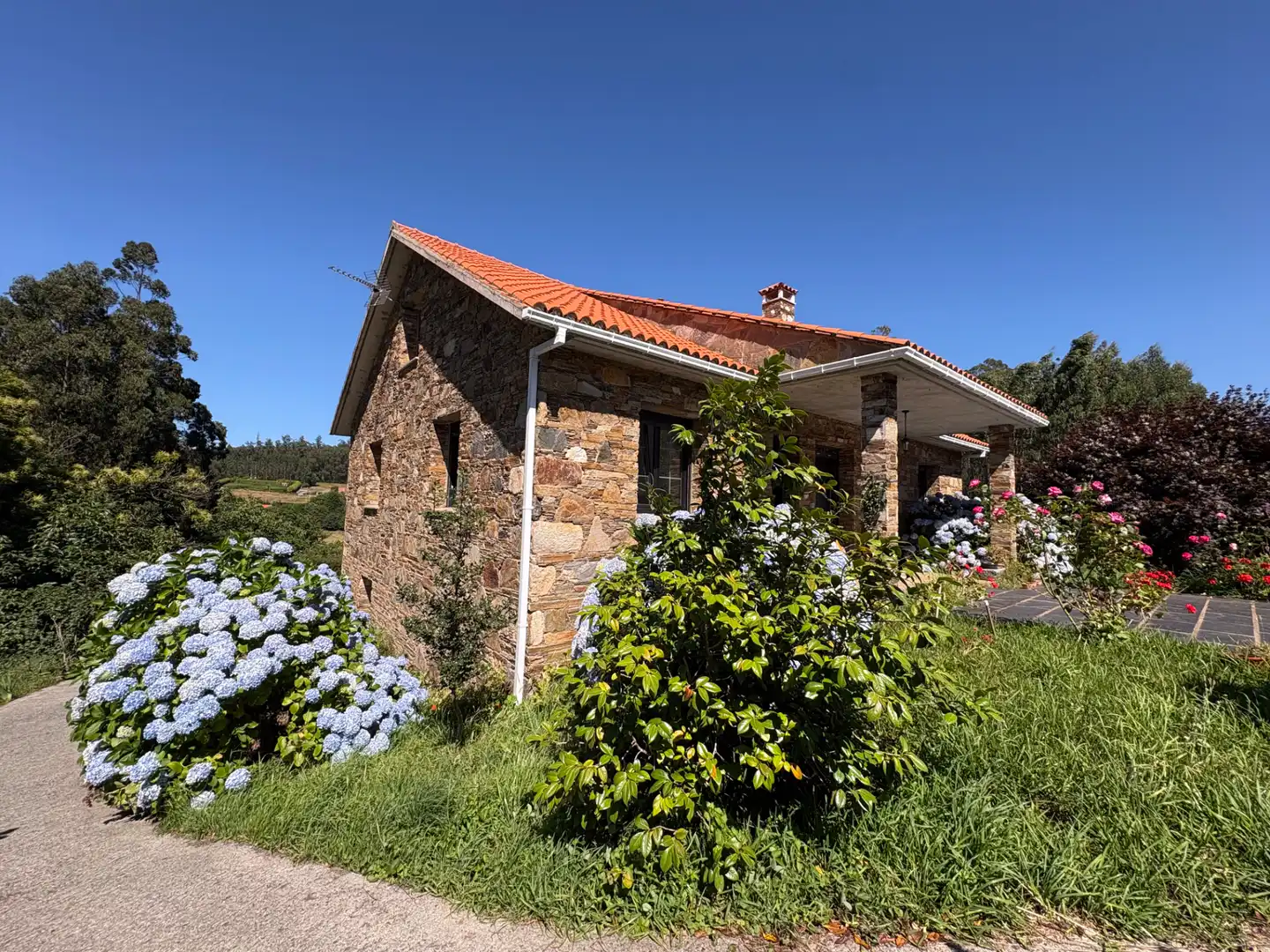 Jardín de Casa o chalet en venta en Cedeira con Calefacción, Jardín privado y Horno