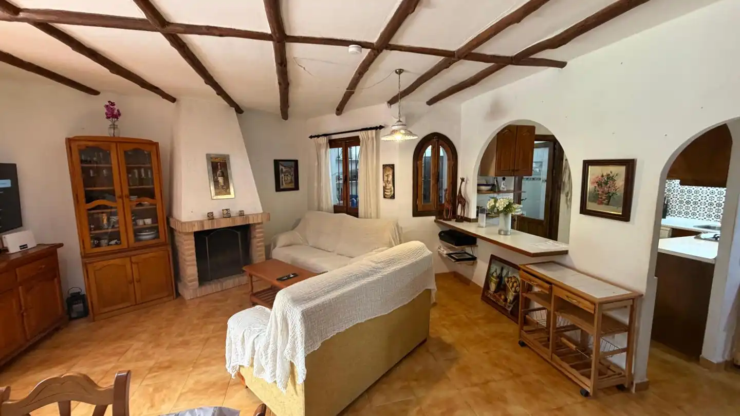 Sala d'estar de Dúplex en venda en La Manga del Mar Menor amb Aire condicionat, Calefacció i Jardí privat