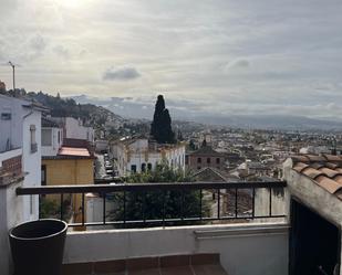 Vista exterior de Casa adosada en venda en  Granada Capital amb Terrassa i Moblat