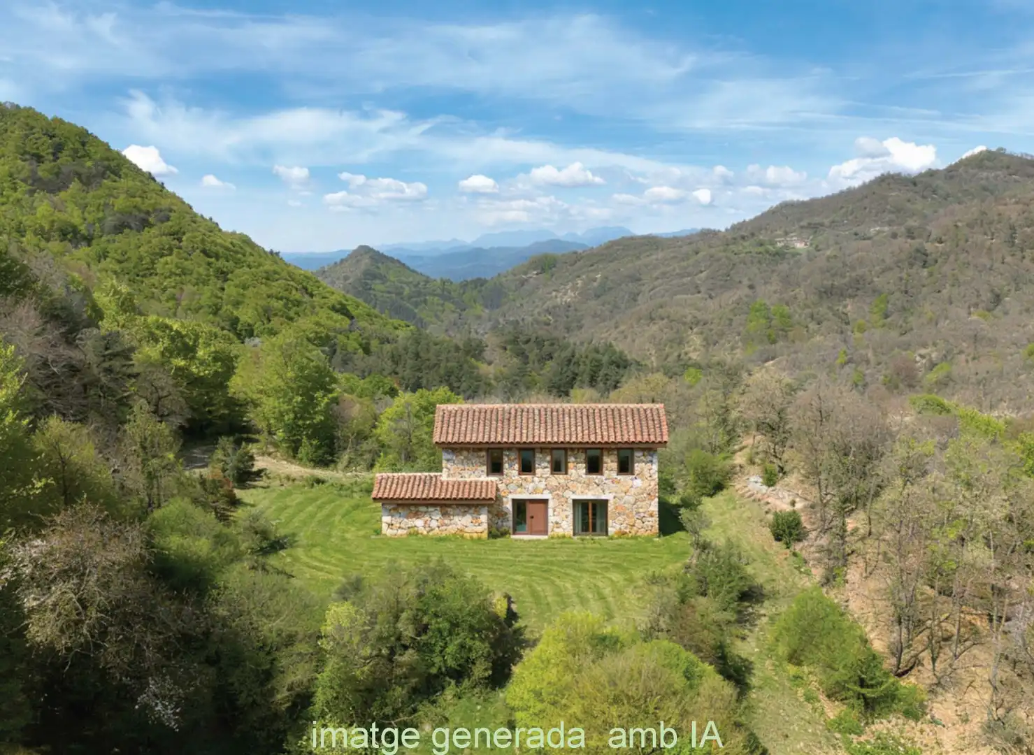 Vista exterior de Finca rústica en venda en Vidrà