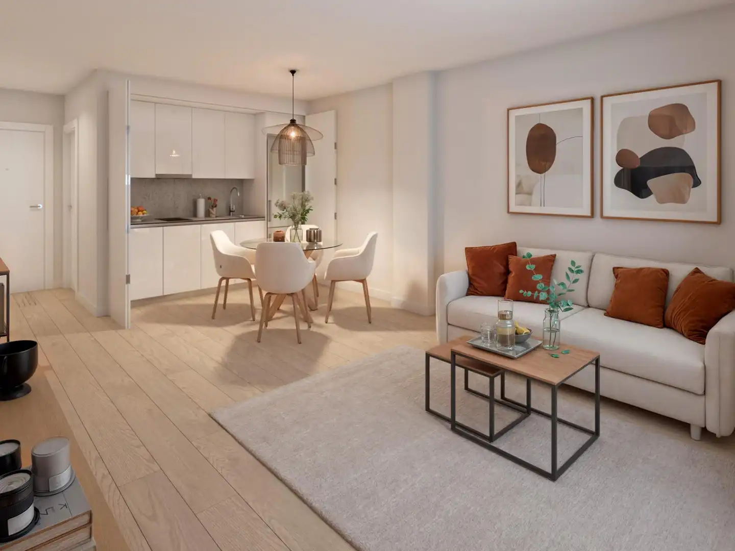 Wohnzimmer von Wohnung zum Verkauf in Aranda de Duero mit Heizung