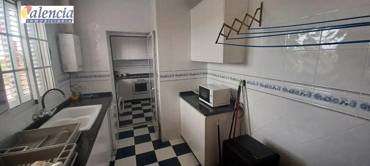 Cocina de Casa o chalet en venta en Chiva con Jardín privado