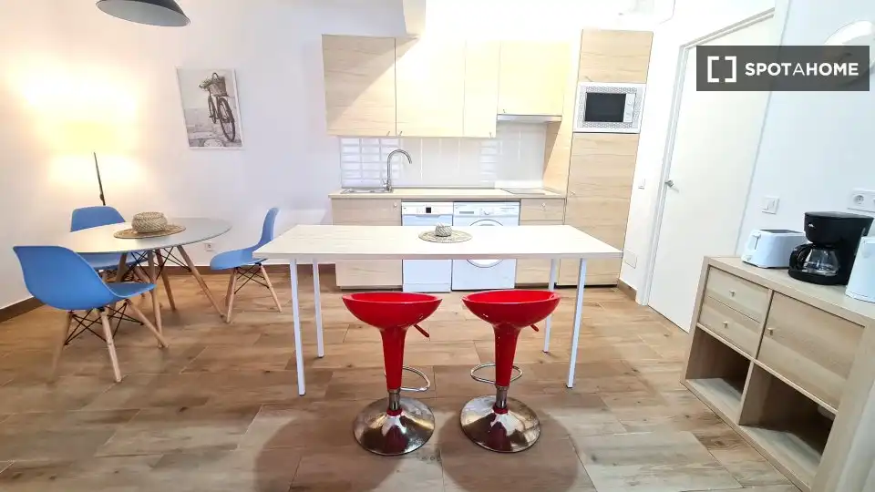 Küche von Wohnung zur Miete in Getafe mit Klimaanlage, Heizung und Möbliert