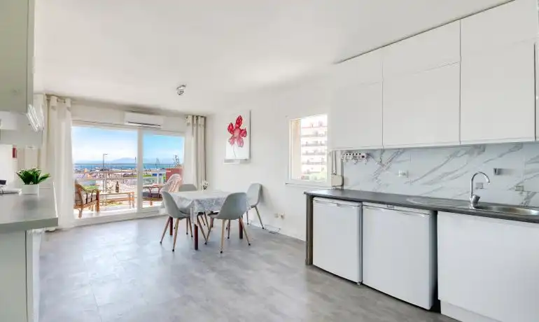 Cocina de Apartamento en venta en Roses con Aire acondicionado, Calefacción y Parquet