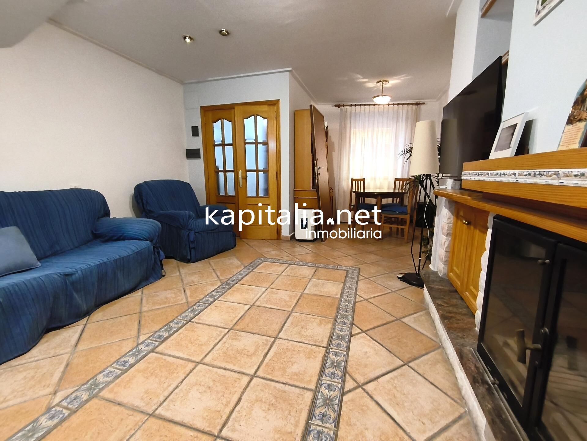 Sala d'estar de Casa o xalet en venda en Ontinyent