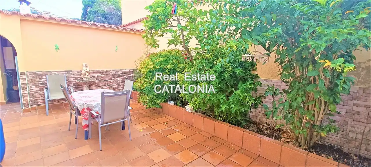 Vista exterior de Casa o chalet en venta en Lloret de Mar con Aire acondicionado, Calefacción y Jardín privado