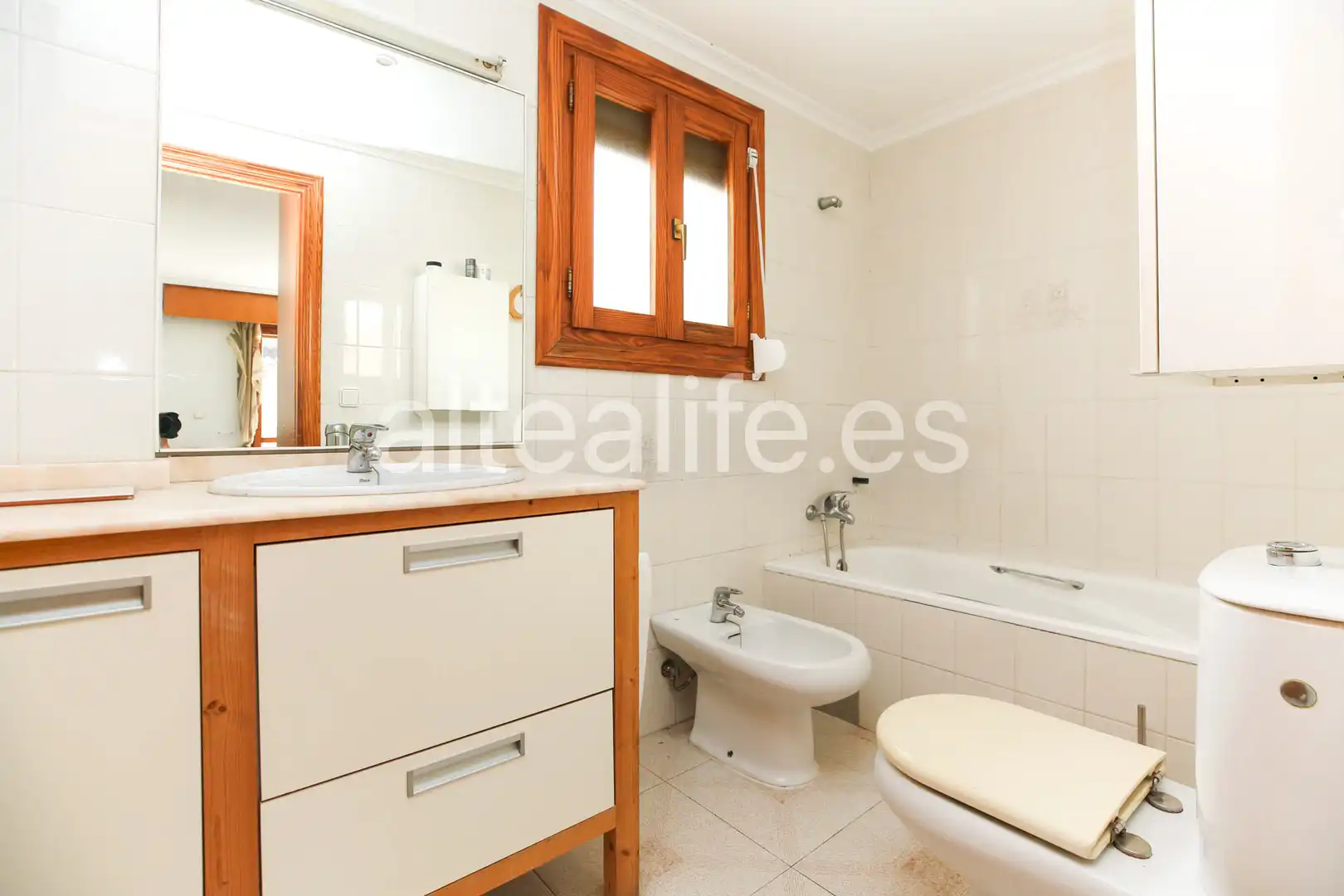 Baño de Apartamento en venta en Polop con Aire acondicionado y Balcón