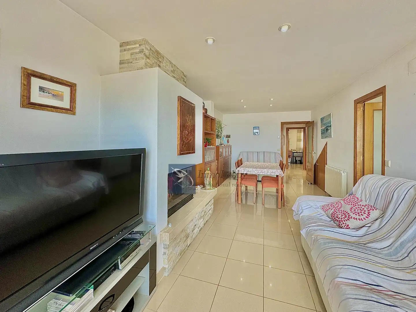 Sala de estar de Ático en venta en Palamós con Aire acondicionado, Calefacción y Terraza