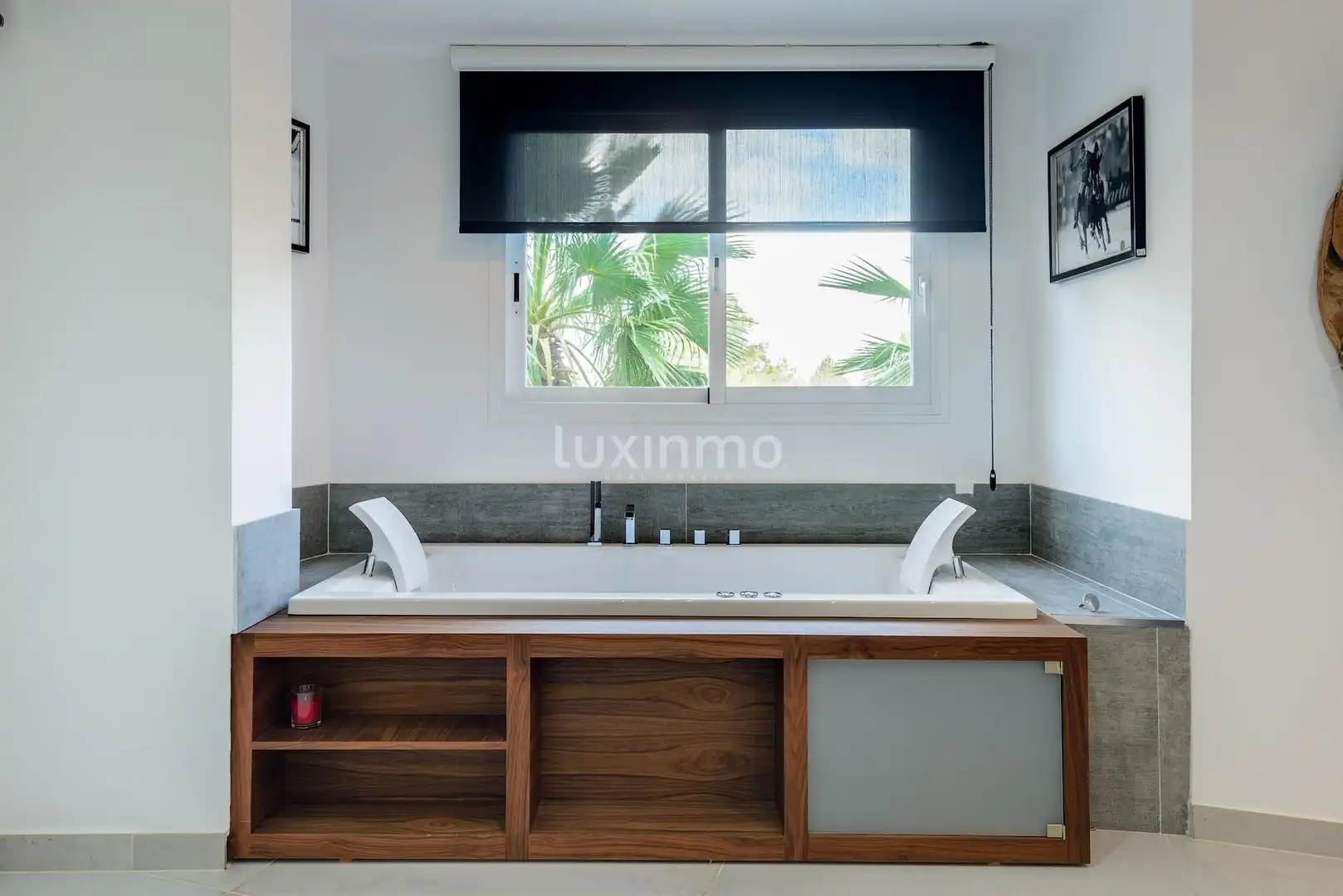 Badezimmer von Erdgeschoss zum Verkauf in Eivissa mit Klimaanlage, Privatgarten und Terrasse