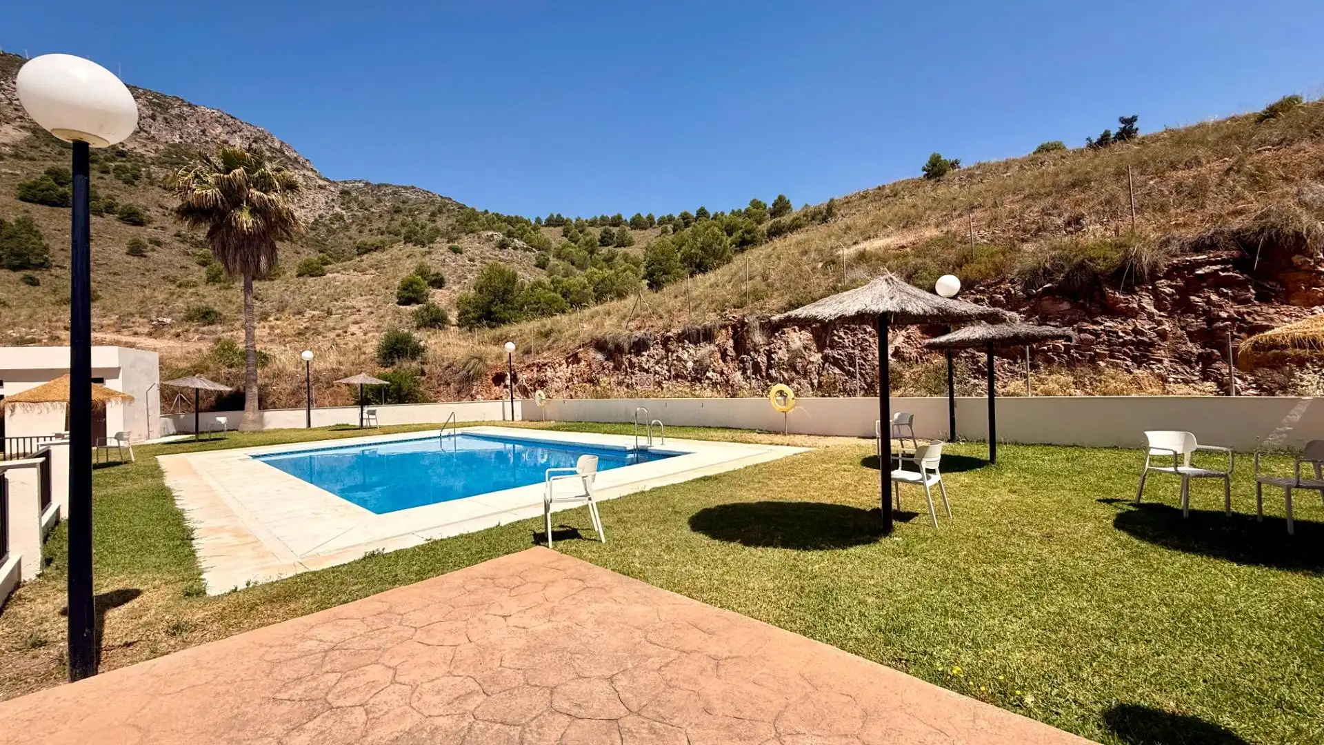 Swimming pool of Flat for sale in Benalmádena  with Private garden, Terrace and Community pool