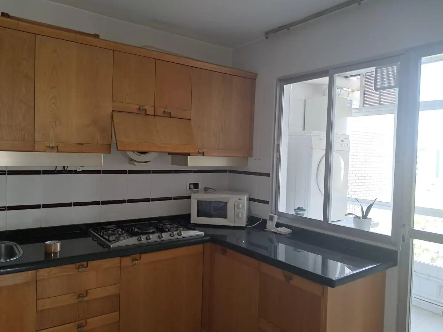 Kitchen of Flat for rent in Murcia  with Air Conditioner, Heating and Private garden