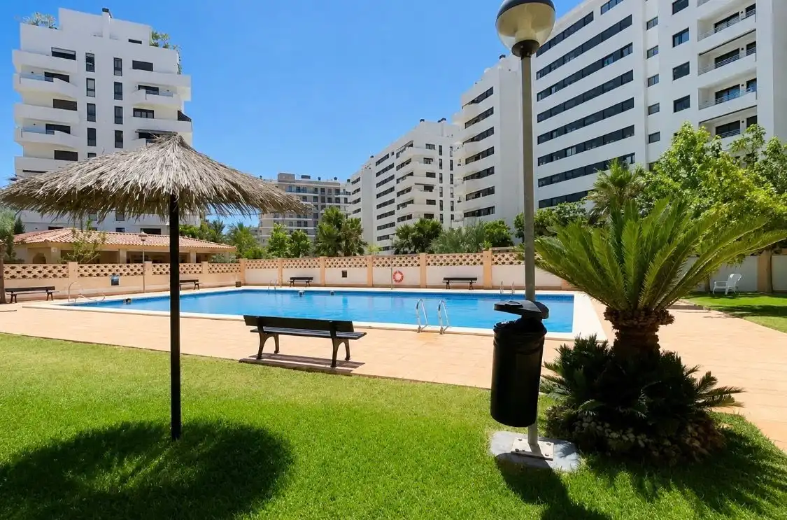 Swimming pool of Study for rent in Alicante / Alacant  with Heating, Terrace and Furnished