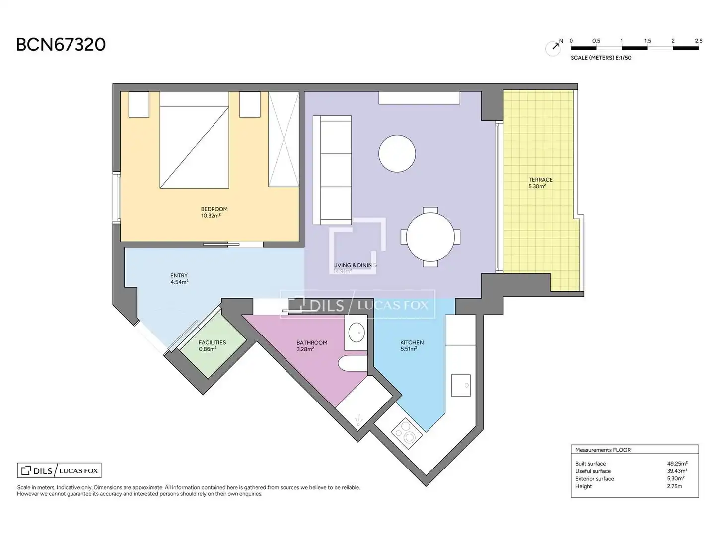 Flat for sale in Barcelona  with Air Conditioner, Heating and Parquet flooring