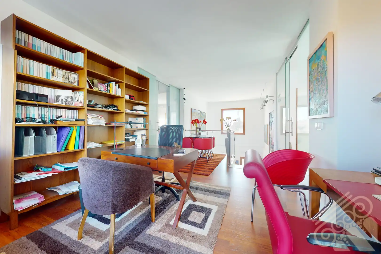 Sala de estar de Casa o chalet en venta en Mojácar con Aire acondicionado, Jardín privado y Parquet