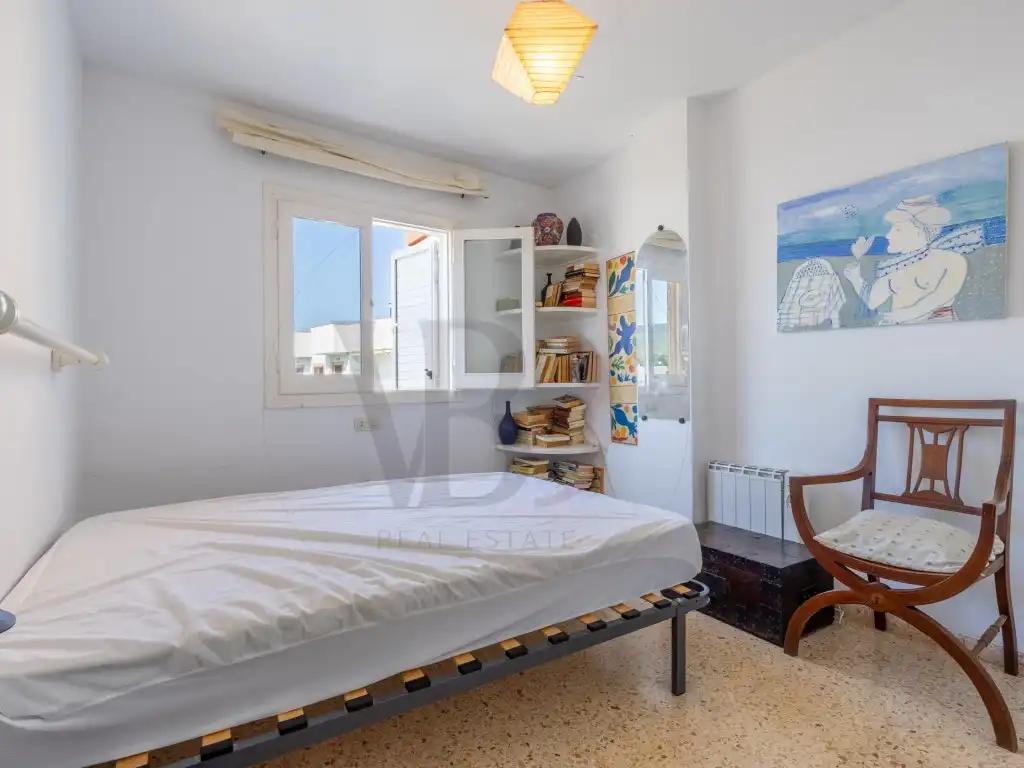 Schlafzimmer von Dachboden zum Verkauf in Eivissa mit Terrasse