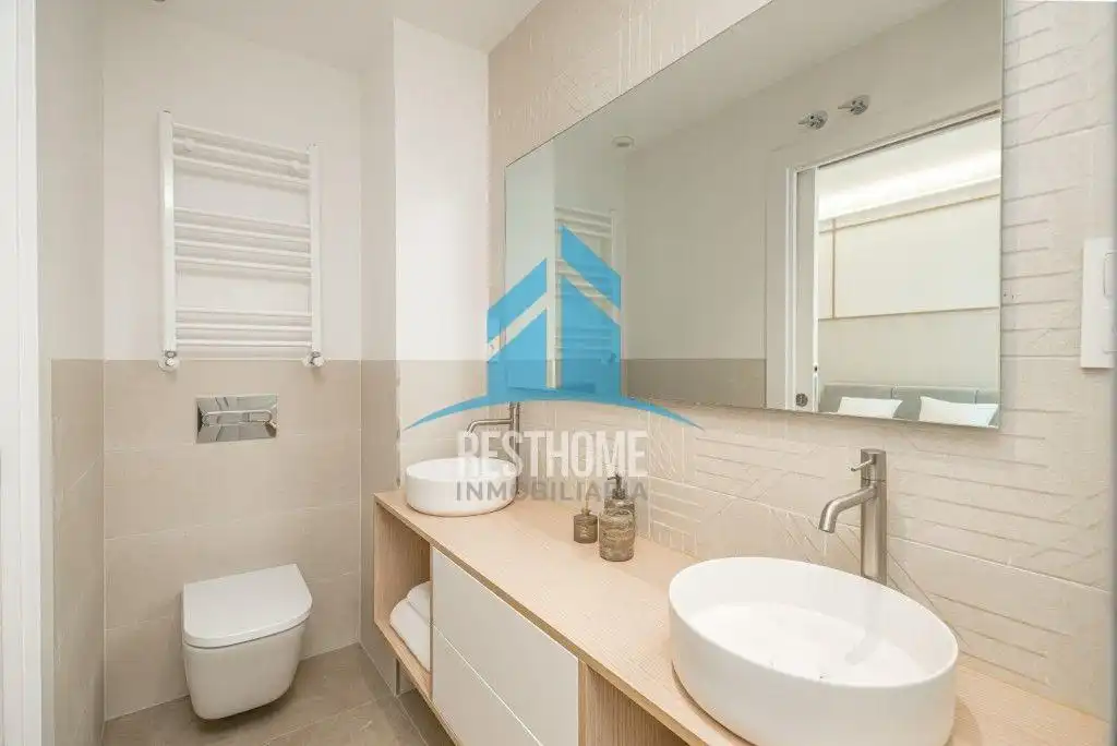 Badezimmer von Wohnungen zum Verkauf in Valencia mit Klimaanlage, Heizung und Balkon