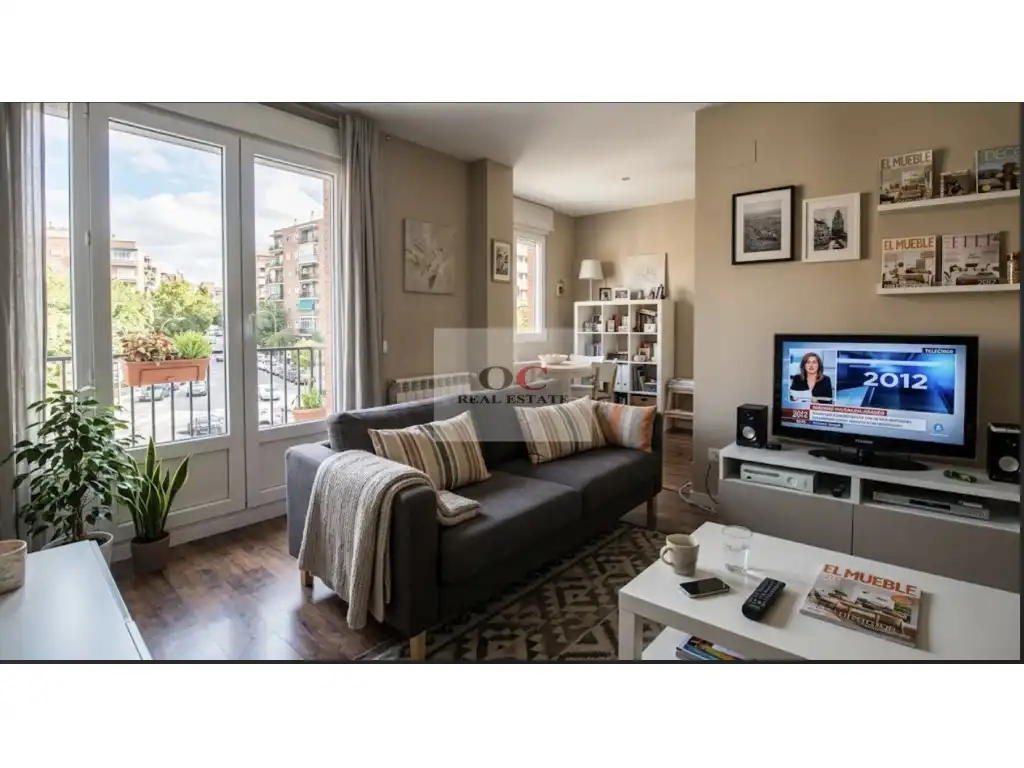 Sala de estar de Piso en venta en Murcia