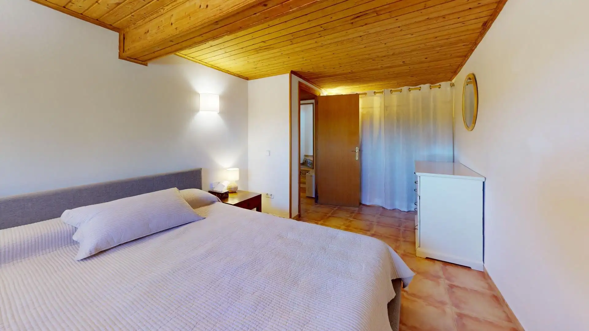 Bedroom of Country homes for rent in Costitx  with Air Conditioner, Heating and Private garden