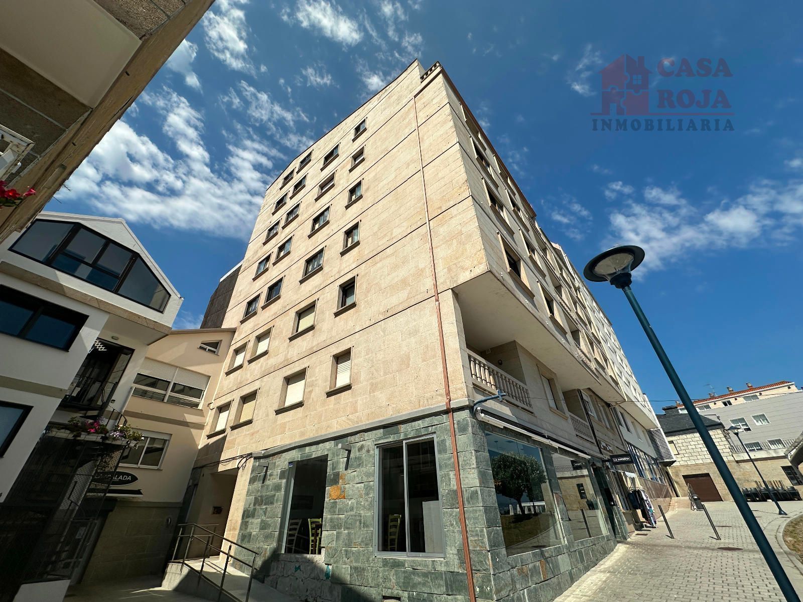Vista exterior de Pis en venda en Cangas  amb Calefacció, Parquet i Terrassa