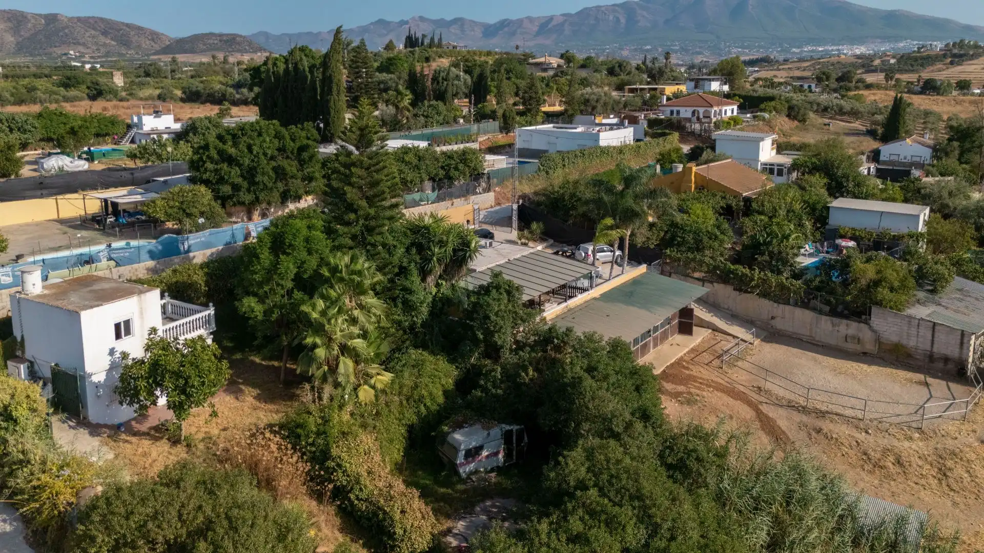 Vista exterior de Finca rústica en venta en Cártama con Aire acondicionado y Trastero
