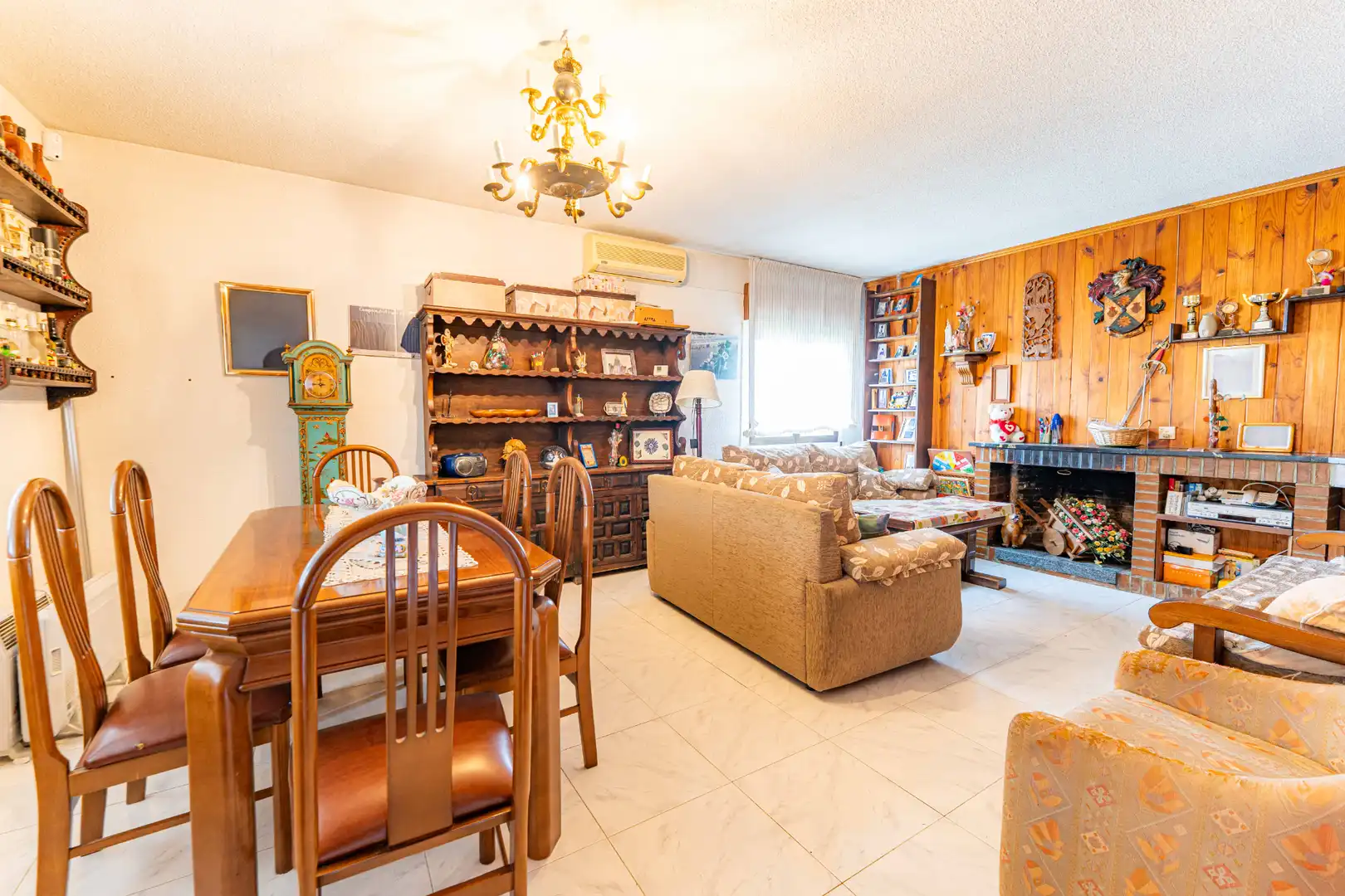 Sala de estar de Casa o chalet en venta en El Álamo con Aire acondicionado, Jardín privado y Terraza